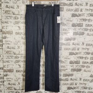 Volcom Solver Jeans Men's 28x32 Gray Modern Straight Stretch‎ Denim Skater NWT